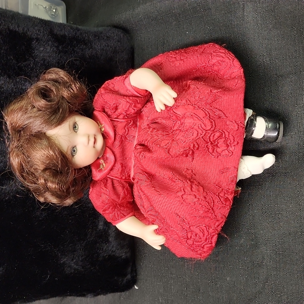 Vintage Rose Bud Tiny Tot 5" Marie Osmond Doll